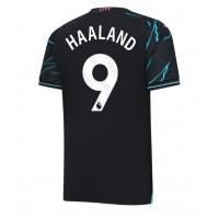 Camiseta Manchester City Erling Haaland #9 Tercera Equipación Replica 2023-24 mangas cortas